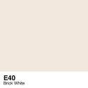 Copic marker - E40 Brick White