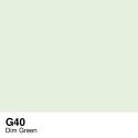 Copic marker - G40 Dim Green