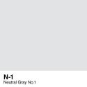 Copic marker - N1 Neutral Gray no.1
