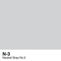 Copic marker - N3 Neutral Gray no.3