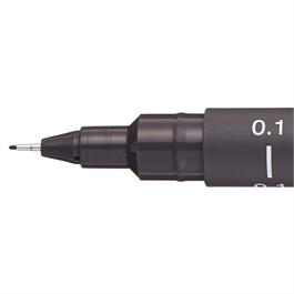 Uni PIN Watervaste Fineliner - 0.1mm DONKERGRIJS