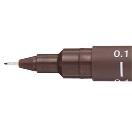 Uni PIN Watervaste Fineliner - 0.1mm SEPIA
