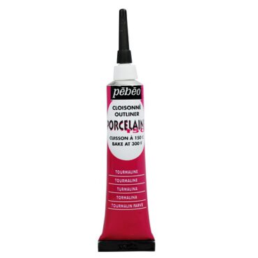 Pebeo Porcelaine Outliner tube 20ml - 03 Tourmaline Red