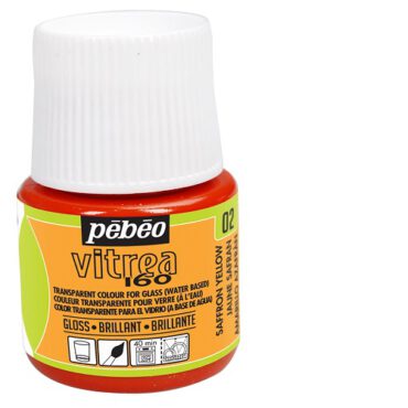 Pebeo Vitrea glasverf 45ml GLOSS - 02 Saffron Yellow