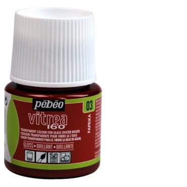 Pebeo Vitrea glasverf 45ml GLOSS - 03 Paprika