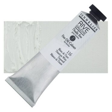 Sennelier Rive Gauche Olieverf tube 200ml - 116 Titaanwit