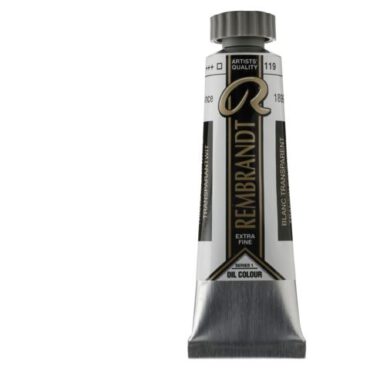 Rembrandt olieverf 15ml – 119 Transparant wit (S1)