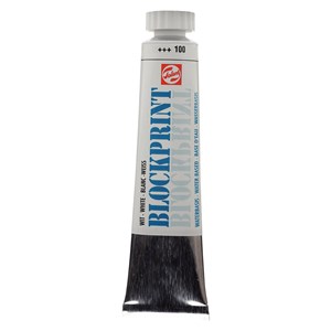 Blockprint waterbasis Talens tube 20ml - 100 wit