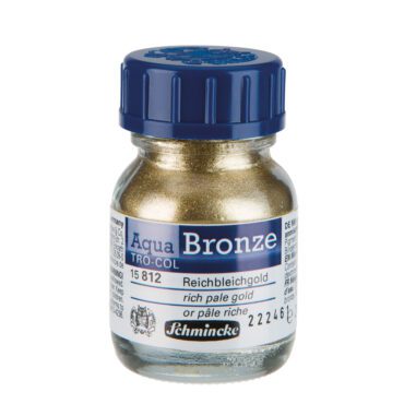 Schmincke Aqua Bronze Powder 20ml - 812 Rich Pale Gold