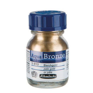 Schmincke Aqua Bronze Powder 20ml - 813 Pale Gold