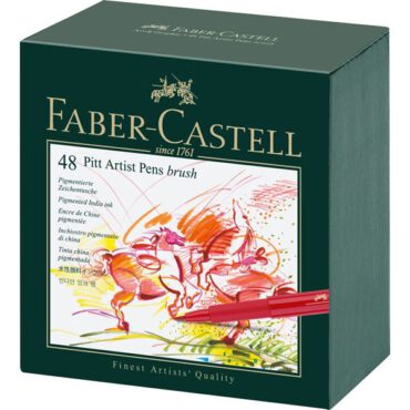 Faber Castell Pitt Artist Pen Brush - STUDIOBOX 48 kleuren