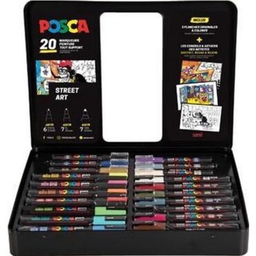 Posca Markers – SET 20 stuks STREET ART assorti