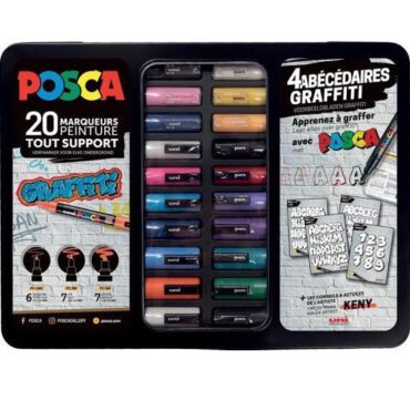 Posca Markers – SET 20 stuks GRAFFITI assorti