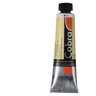 Cobra Artist Watervermengbare olieverf 40ml – 222 Napelsgeel Licht (S3)