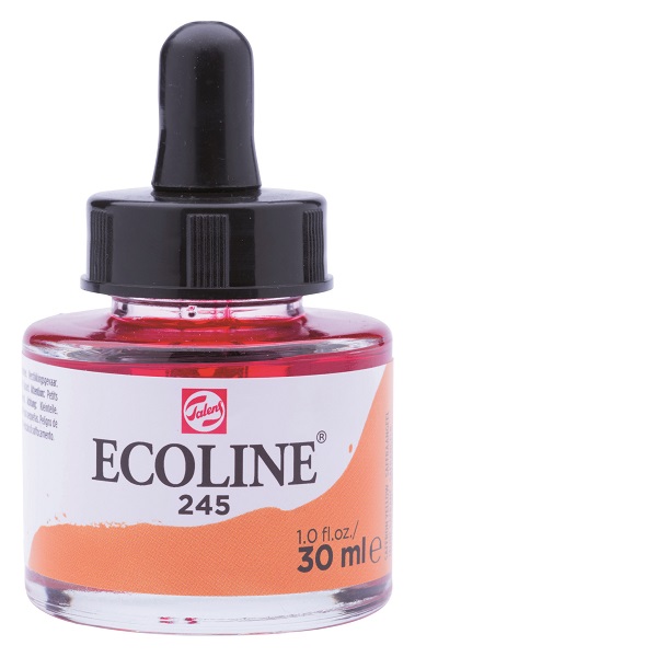 Ecoline 30ml - 245 Saffraangeel - Arts and Crafts Holland
