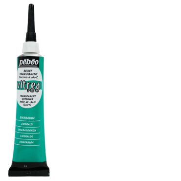 Pebeo Vitrea Outliner tube 20ml - Emerald