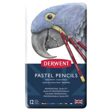 Derwent Pastelpotloden - SET 12 kleuren
