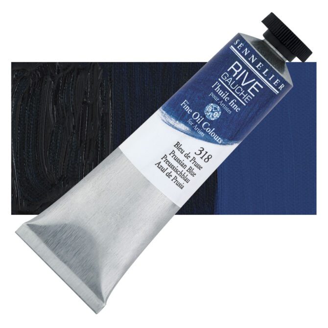 Sennelier Rive Gauche Olieverf tube 200ml - 318 Pruissisch Blauw