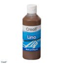 Creall Lino Blockprint Waterbasis 250ml - 008 Bruin