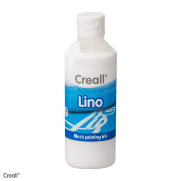 Creall Lino Blockprint Waterbasis 250ml - 010 Wit