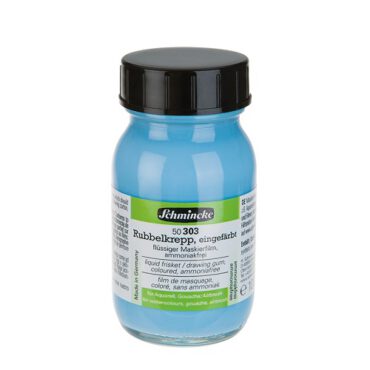 Schmincke Masking Fluid BLAUW - 100ml
