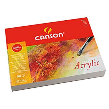 Canson acrylverfblok 400gram 50 VEL - 32x41cm