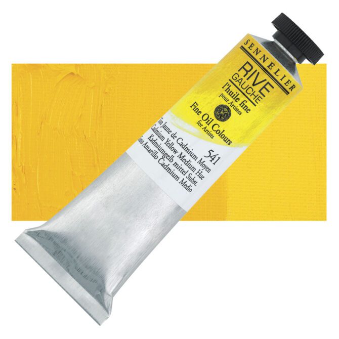 Sennelier Rive Gauche Olieverf tube 200ml - 541 Cadmiumgeel Middel hue