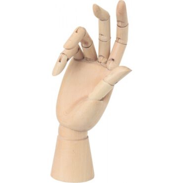 Houten Ledenhand - Vrouw