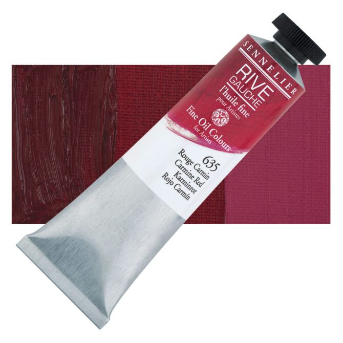 Sennelier Rive Gauche Olieverf tube 200ml - 635 Karmijnrood