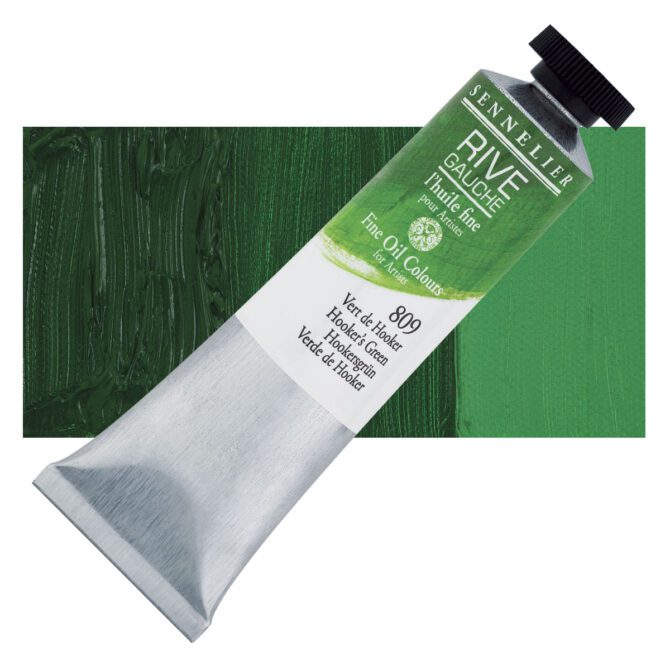 Sennelier Rive Gauche Olieverf tube 200ml - 809 Hookers Groen
