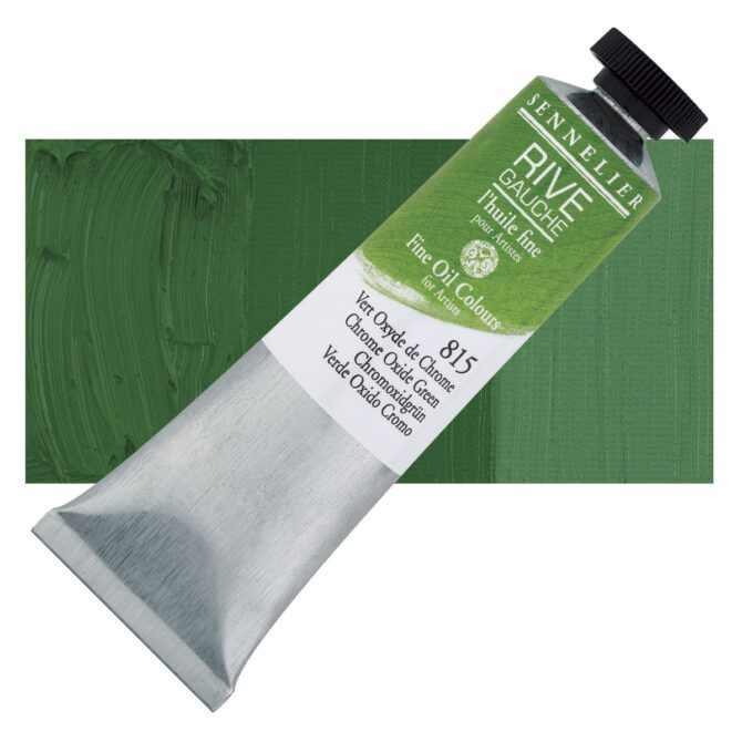 Sennelier Rive Gauche Olieverf tube 200ml - 815 Chroomoxydegroen