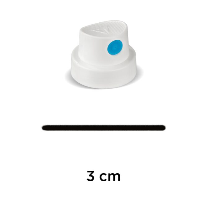 Molotow Premium Artist Cap – 9009 Smooth Soft (White/Blue)
