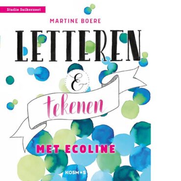 Letteren & Tekenen met Ecoline - Martine Boere