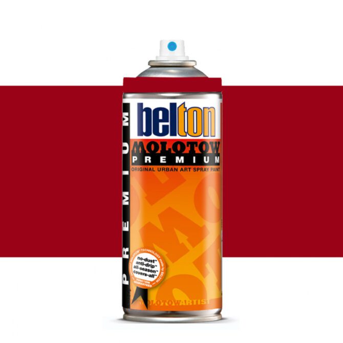Molotow Belton Premium Artist Spraypaint 400ml - 018 Ruby Red