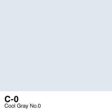 Copic marker - C0 Cool Gray no.0