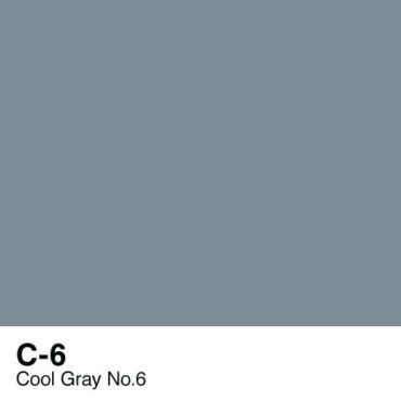 Copic marker - C6 Cool Gray no.6
