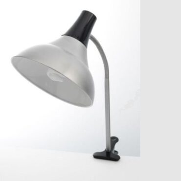Easel Lamp - aluminium/zwart