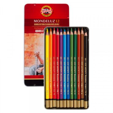 Koh I Noor Mondeluz GOLD aquarelpotlood - SET 12 Algemeen