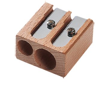 Puntenslijper hout - dubbel gat