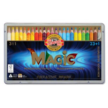 Koh I Noor Magic Kleurpotloden – SET 23+1 stuks