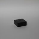 Sokkel zwart marmer met gat – Vierkant 65x65x30mm