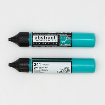 Abstract acrylverf Sennelier - 3D liner