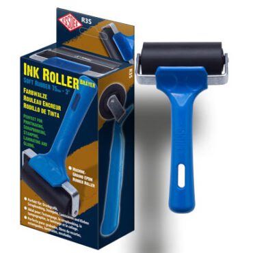 Inkt Roller Zacht rubber - 75mm