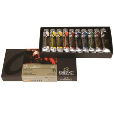 Rembrandt olieverf - set 10 x 15ml - basisset