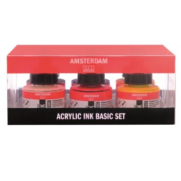 Amsterdam Acryl Inkt - Basisset 6x30ml