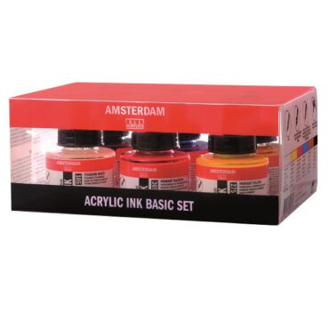 Amsterdam Acryl Inkt - Basisset 6x30ml