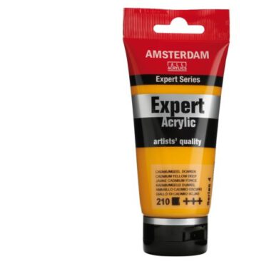Amsterdam Expert acryl 75ml - 210 Cadmiumgeel Donker (S4)