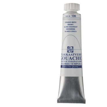 Talens Gouache Extra Fijn 20ml - 106 Wit Extra Dekkend
