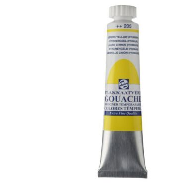 Talens Gouache Extra Fijn 20ml - 205 Citroengeel