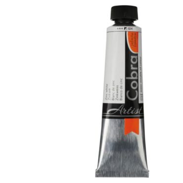 Cobra Artist Watervermengbare olieverf 40ml - 104 Zinkwit (S1)